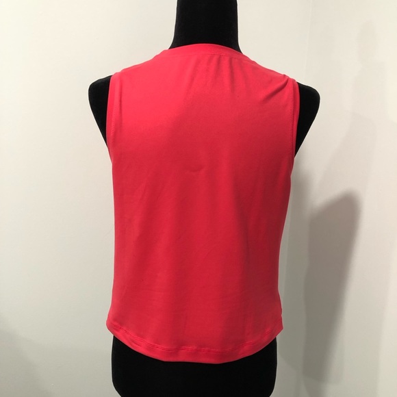 NWOT Pink Twist Front Slightly Cropped Tank - Picture 6 of 10